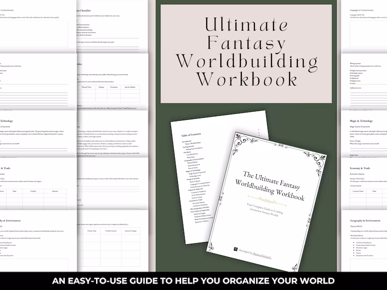 Ultimate Fantasy World-Building Workbook